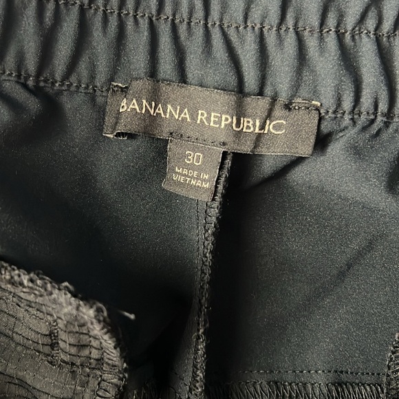 Banana Republic men’s black jogger pants size 30 - Picture 7 of 7